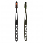 Jordan Ultralite 1+1 Toothbrush Medium Hambaharja komplekt, Green + Black