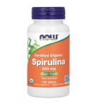 NOW Foods Organic Spirulina 500mg Spirulina, 100 tab.