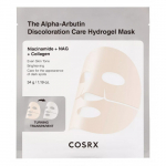 COSRX The Alpha-Arbutin Discoloration Care Hydrogel Mask Geelne n&auml;omask, 34g