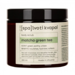 Spalvoti Kvapai Body Scrub Kehakoorija, Matcha Green Tea