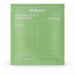 Biodance Refreshing Sea Kelp Real Deep Mask &Ouml;ine n&auml;omask, mis tasakaalustab rasueritust, 34g