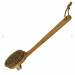 Bamboo Body Brush with Detachable Handle Bambusest kehahari 1 tk.
