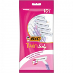 BIC Twin Lady Razors &Uuml;hekordsed naiste raseerijad 10 tk.