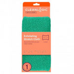 Cleanlogic Bath & Body Exfoliating Stretch Cloth Venitatav kehakoorija, Emerald