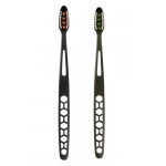 Jordan Ultralite 1+1 Toothbrush Soft Hambaharja komplekt, Green + Black