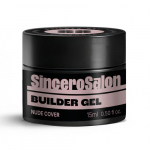 Sincero Salon Builder Gel Universaalne tiksotroopne ehitusgeel, Nude Cover