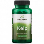 SWANSON Kelp Tyroid Support Iodine Source Looduslik jood, 250 tabletti