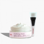 Skinlovers Clarifying Mask with AHA+BHA Acids + Brush S&uuml;gavpuhastav n&auml;omask + pintsel