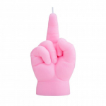 CandleHand Baby F*ck You Candle K&uuml;&uuml;nal, Pastel Pink
