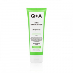Q+A Exfoliator Body Scrub Kehakoorija AHA-happega, 250ml