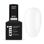 E.Mi E.MiLac Salon Effect Gel Nail Polish Geelk&uuml;&uuml;nelakk, 01 White