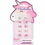 Martinelia Press On Nails Laste kleepuvad k&uuml;&uuml;ned, Little Unicorn