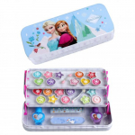 Disney Frozen Makeup Tin with 3 Folding Trays Dekoratiivkosmeetika komplekt lastele, 1 tk