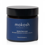 Active Face Scrub Aktiivne n&auml;okoorija Rose & Blueberry