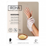 IROHA Professional Nourishing Argan Hand & Nails Gloves Hooldavad kindad k&auml;tele ja k&uuml;&uuml;ntele, 1 tk