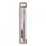 Jordan Green Clean Medium Toothbrush Keskmiselt k&otilde;va hambahari, Pink