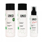 I.N.O Shampoo, Conditioner and Express Strengthening Spray Set Juuksehoolduskomplekt