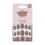 Elegant Touch Colour Nails- Oval Kunstk&uuml;&uuml;ned, Mink*