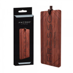 Fresso Wooden Pendant Car Air Freshener Autol&otilde;hn, Snow Pearl