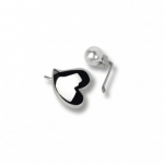 LAETI Hair Hook Amour Juuksekonks, Silver