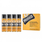 Proraso Wood & Spice Hot Oil Beard Treatment Kuuma &otilde;li habeme ravi, 4x17ml