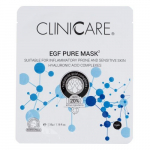 Cliniccare EGF Pure Face Mask P&otilde;letikuvastane ja rahustav n&auml;omask, 1 tk