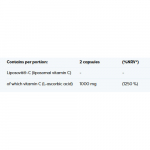 Osavi Liposomal Vitamin C 1000 mg Liposomaalne C-vitamiin, 60 kapslit
