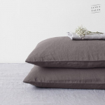 Linen Tales Linen Pillowcase Linane padjap&uuml;&uuml;r, Dark Grey