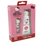 Take Care Gift Set Of Lip Balm & Hand Cream Kingituskomplekt lastele Hello Kitty