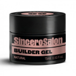 Sincero Salon Solid Builder Gel Mitmeotstarbeline 4-in-1 k&uuml;&uuml;negeel, NATURAL