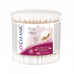 Cleanic Pure Effect Cotton Buds Kosmeetilised vatitikud, 200 pcs.