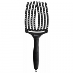 Fingerbrush Curved & Vented Paddle Brush K&otilde;ver l&auml;bipaistev juuksehari Large