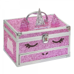 Little Unicorn Big Case Laste kinkekomplekt Pink Glitter