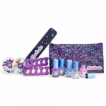 Galaxy Dreams Nail Set & Cosmetic Bag Laste kinkekomplekt