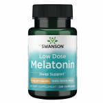 Low Dose Melatonin Toidulisand Melatoniin 1 mg 120 kapsulit