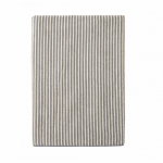 Bath Towel Vannir&auml;tik (Baclock) Graphite/Vanilla
