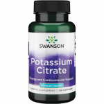 Potassium Citrate Energy and Cardiovascular Support 99mg Kaalium 120 kapsulit