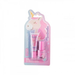 Little Unicorn Lip Gloss + Nail Polish K&uuml;&uuml;ne- ja huulehoolduskomplekt lastele Strawberry