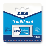 LEA Stainless Steel Double Edge Blades Kahe teraga žiletid 10 vnt.