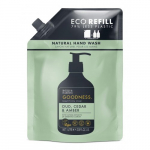 Goodness Oud, Cedar & Amber Hand Wash K&auml;teseep 1000ml Refill