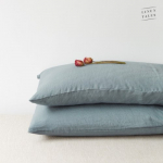 Linen Pillowcase Linane padjap&uuml;&uuml;r Blue Fog