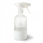 Forever Bottle with Sprayer Klaaspudel koos pihustiotsakuga White