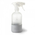 Forever Bottle with Sprayer Klaaspudel koos pihustiotsakuga Grey