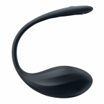 Ribbed Petal Wearable Vibrator G-punkti vibraator Black