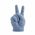 Baby Peace Candle K&uuml;&uuml;nal Grey