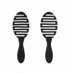 Pro Flex Dry Hair Brush Paindlik juuksehari Must