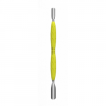 Staleks Uniq 10 Type 1 Manicure Pusher Gummy Manik&uuml;&uuml;rivahend k&uuml;&uuml;nenahkade hooldamiseks Yellow
