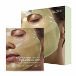 Green Tea Cica Collagen Gel Mask Kollageeni geelmask rohelise tee ja Aasia tsentella kompleksiga 4 tk