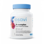 B-Complex with Choline & Inositol Toidulisand koliini ja inositooliga 60 kapslit