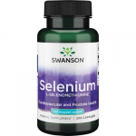Selenium Toidulisand Seleen 100 Mcg 200 kapsulių